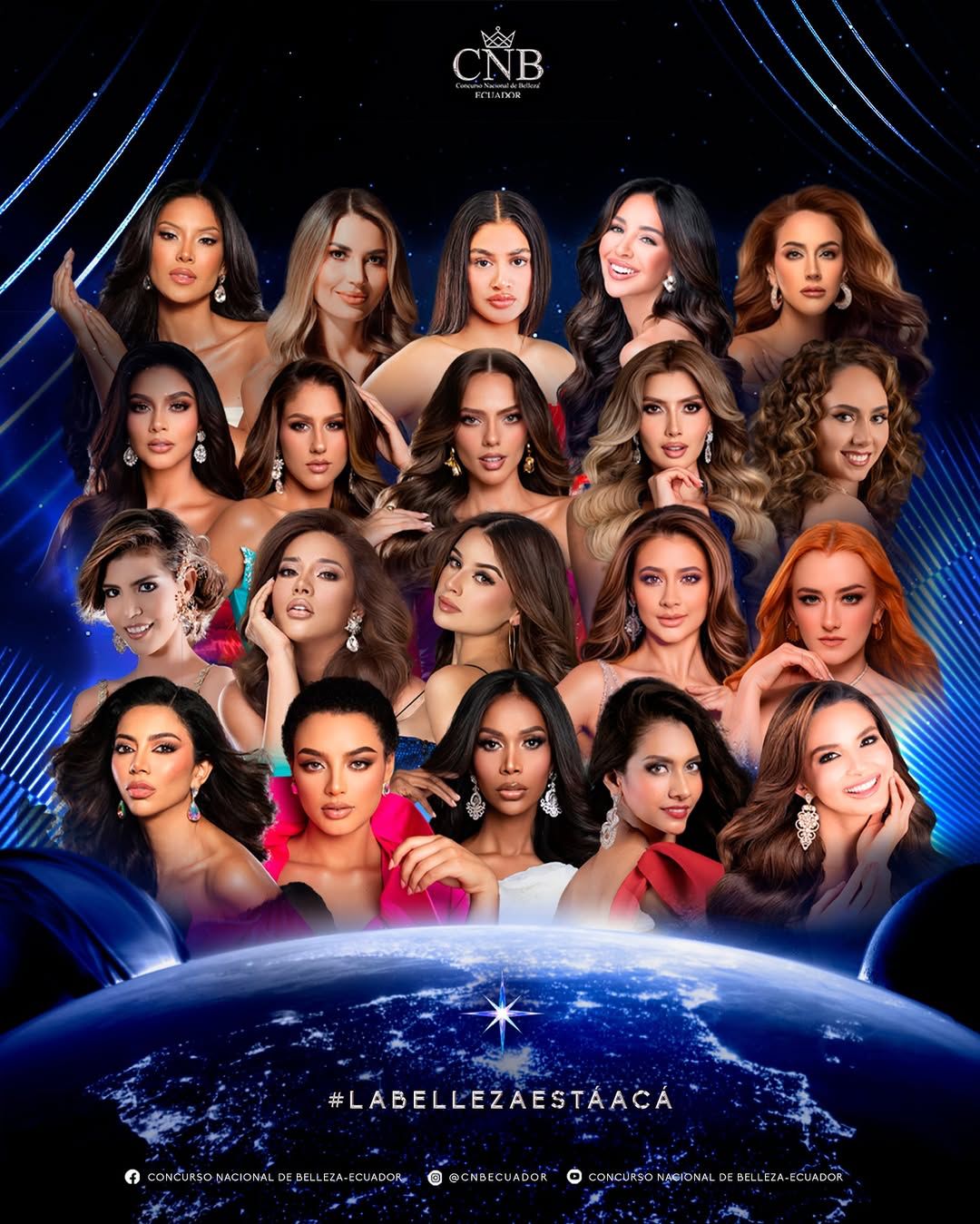 Las candidatas a Miss Universo Ecuador son oficializadas.