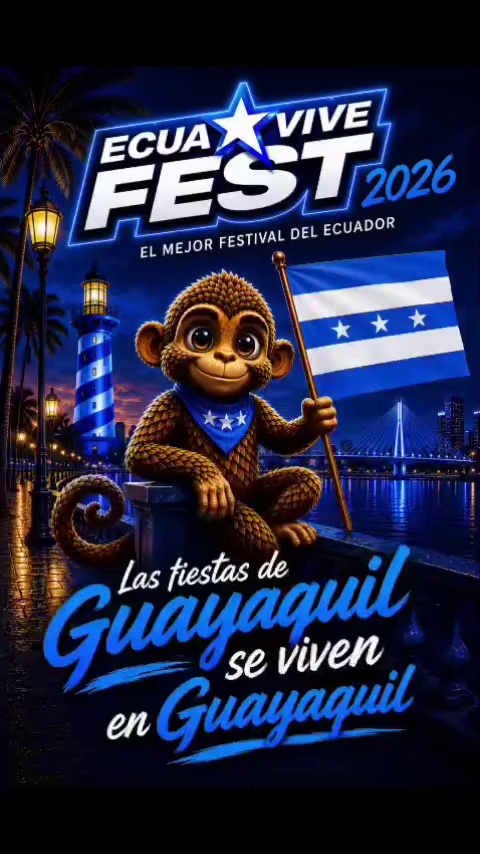 ECUAVIVE FEST 2026: Guayaquil se prepara para vivir una ciudad de experiencias sin precedentes.