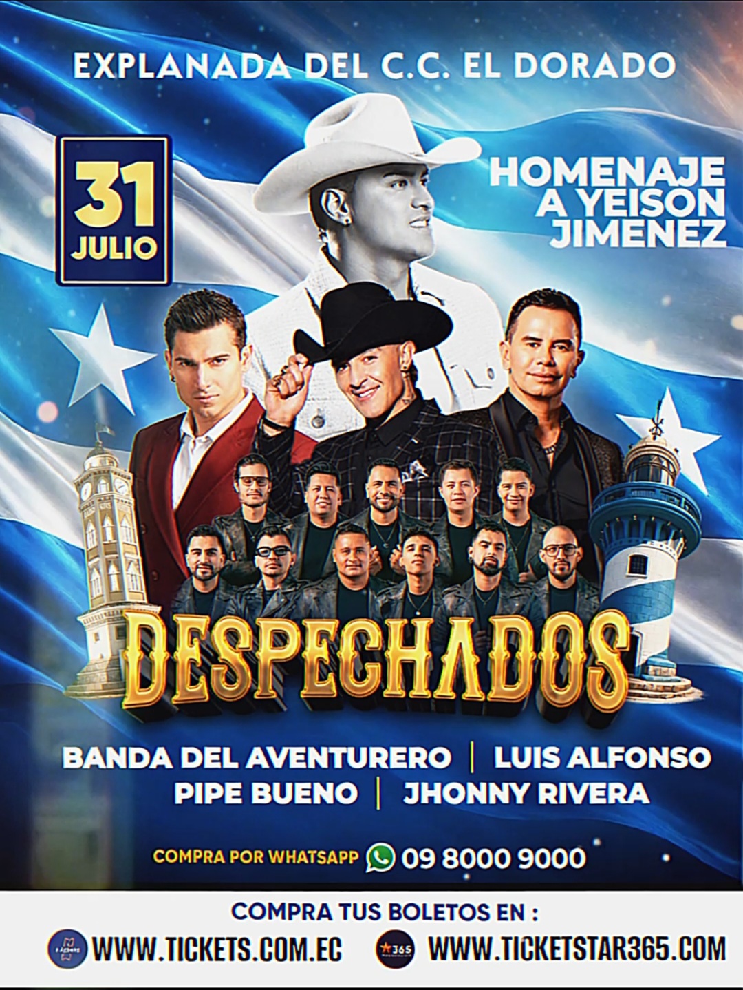 DESPECHADOS GUAYAS promete convertirse en una experiencia inolvidable.