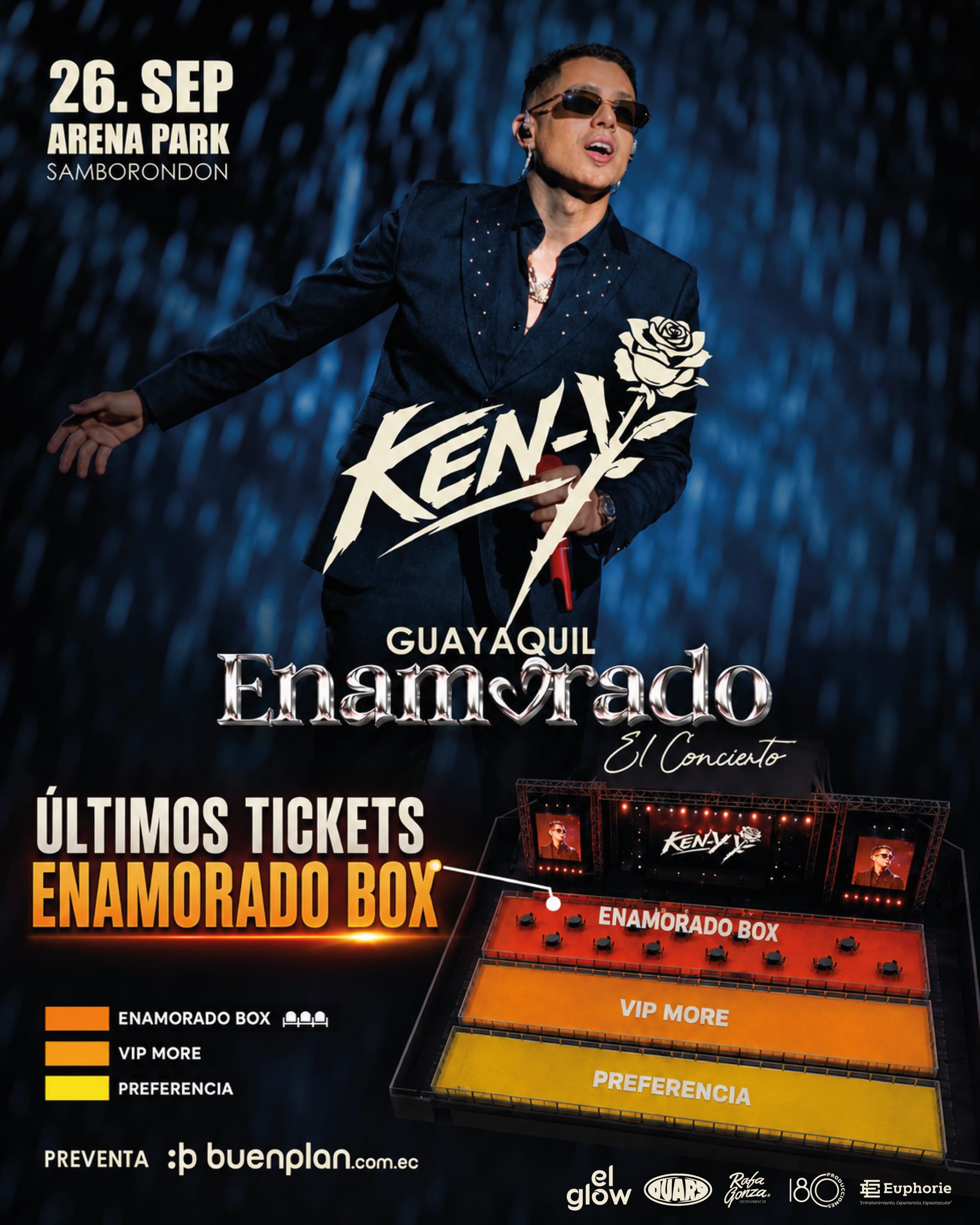 KEN-Y “ENAMORADO WORLD TOUR”  LLEGA A GUAYAQUIL.